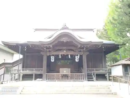 亀田八幡宮の本殿