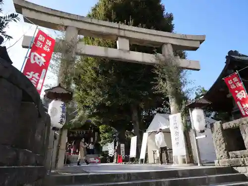 大鳥神社の鳥居
