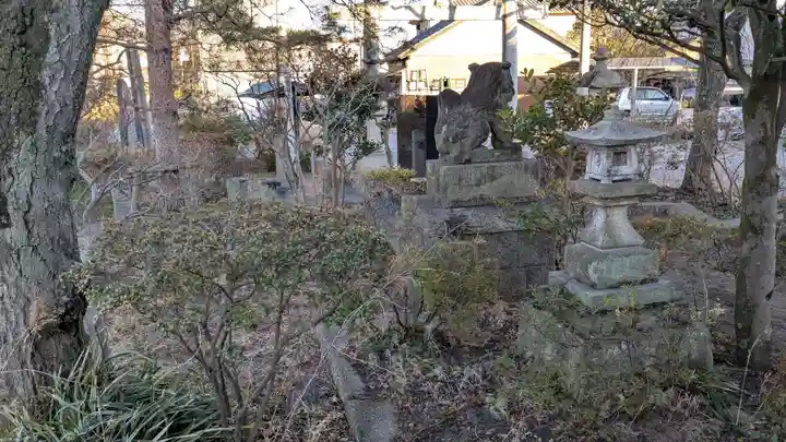 竹生島神社の庭園
