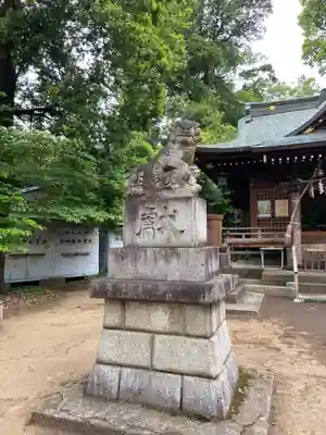 八雲氷川神社の狛犬