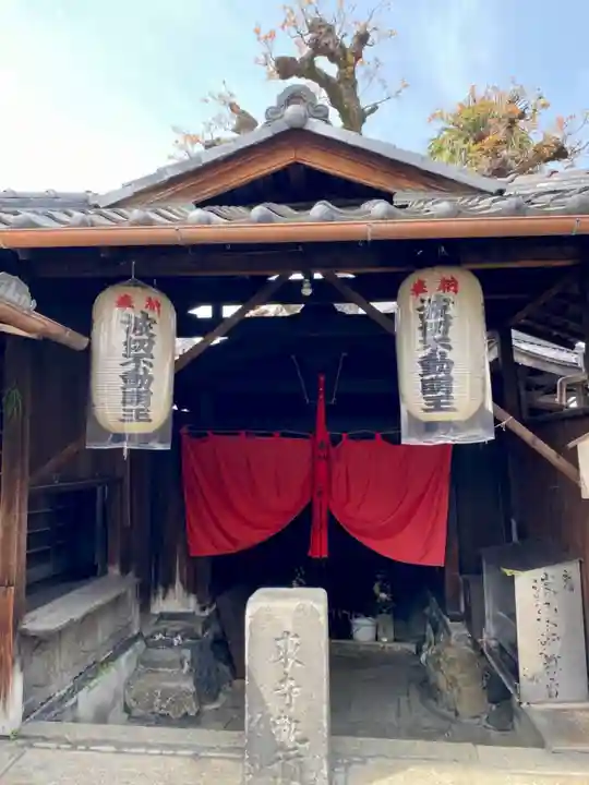 波切不動明王の本殿・本堂