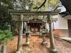 幡枝八幡宮社の鳥居