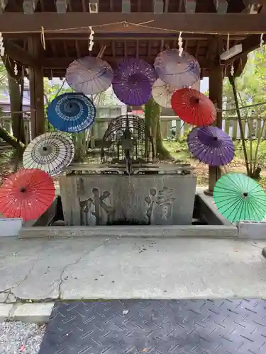 若宮神明社の手水舎