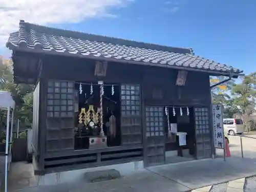 武蔵第六天神社の本殿