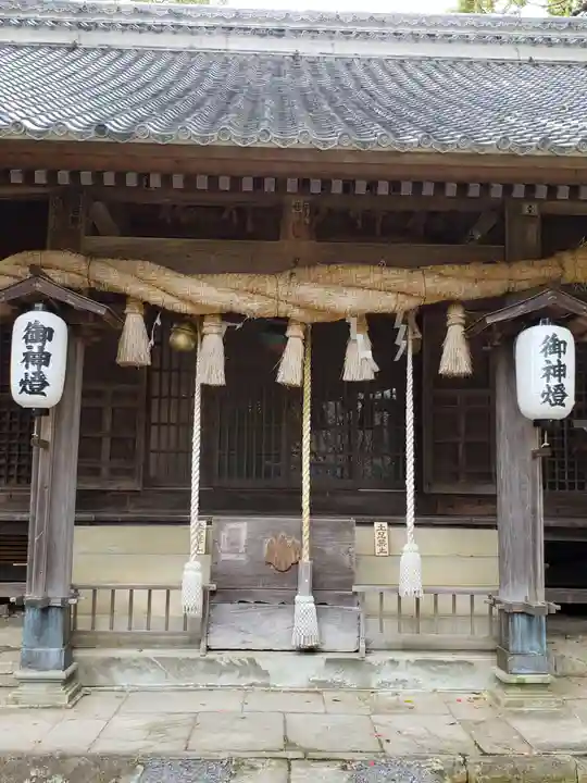 川津来宮神社の本殿・本堂