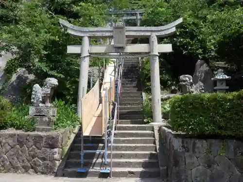 天佐志比古命神社の鳥居