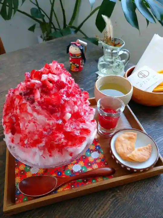 上野総社神社の食事