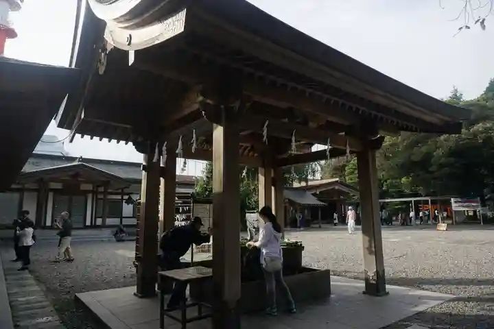 宇都宮二荒山神社の手水舎