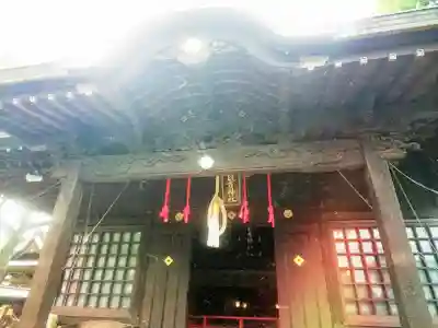 久留米宗社　日吉神社の本殿・本堂