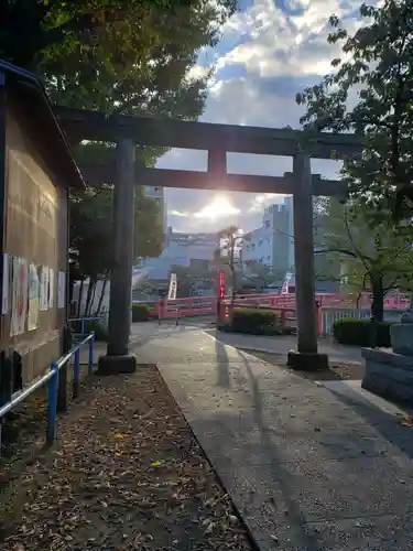 荏原神社の鳥居
