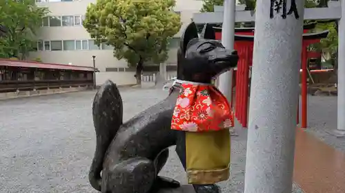 今益稲荷神社の狛犬