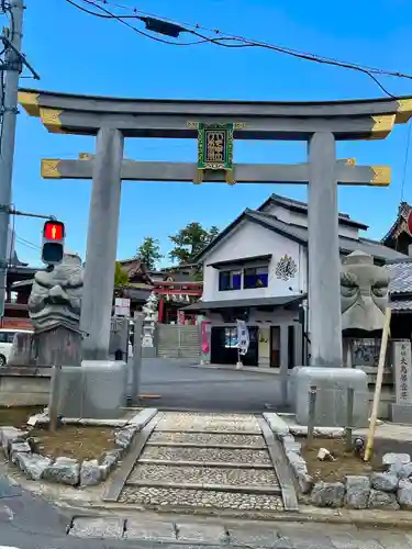 大杉神社の鳥居