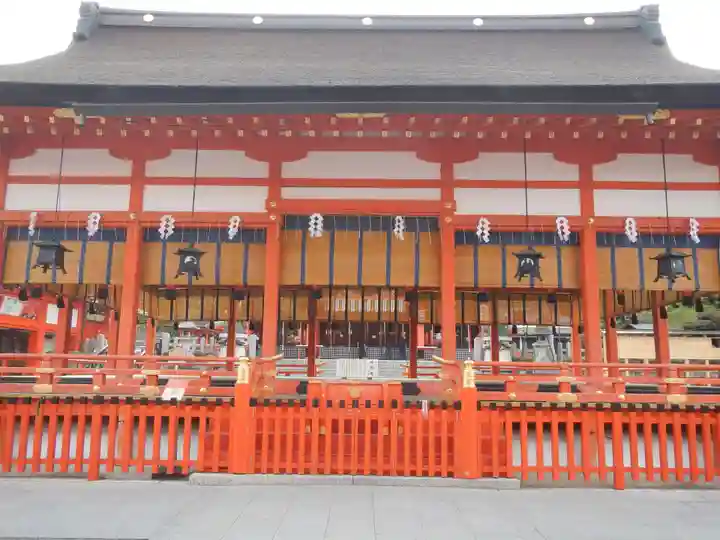 伏見稲荷大社の本殿・本堂