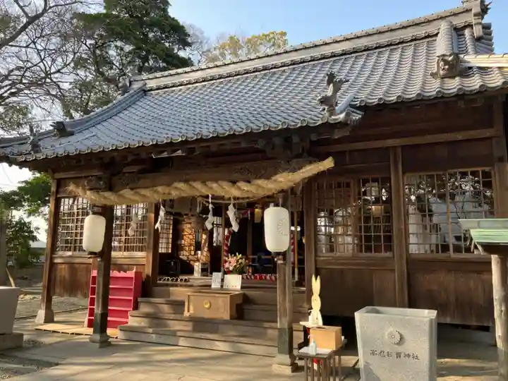 高忍日賣神社の本殿・本堂