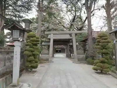 黒磯神社の鳥居