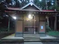 落合稲著社の本殿・本堂