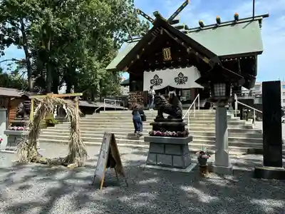 札幌諏訪神社の本殿・本堂