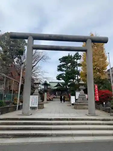 桜神宮の鳥居