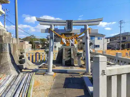 姫小川秋葉神社の鳥居