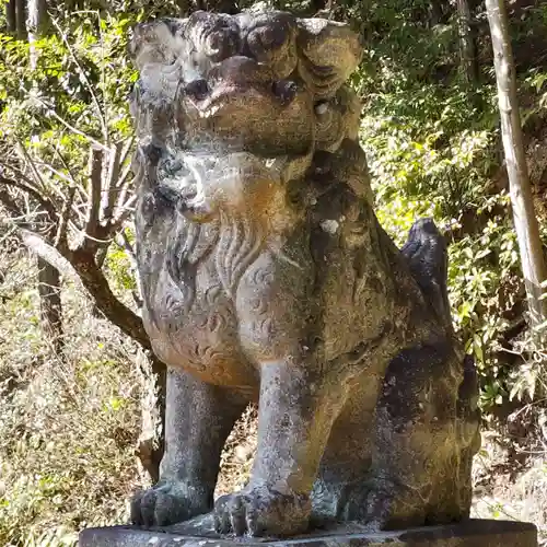 宮道天神社の狛犬