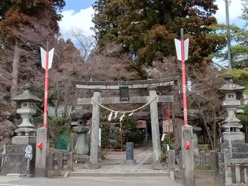 渋川八幡宮の鳥居