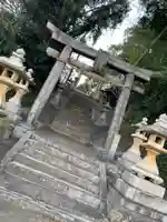 當島八幡宮の鳥居