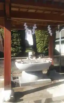 石和八幡宮(官知物部神社)の手水舎