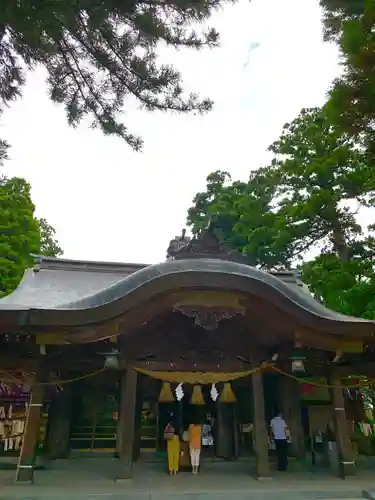 越中一宮 髙瀬神社の本殿・本堂