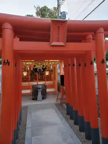 柳原蛭子神社の鳥居