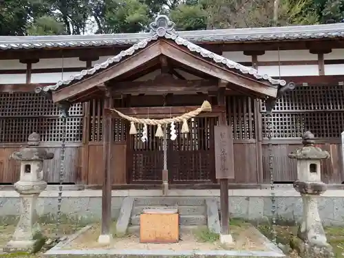 甘樫坐神社の本殿