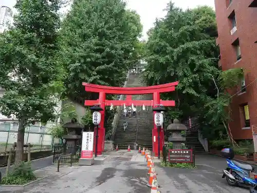 愛宕神社の鳥居