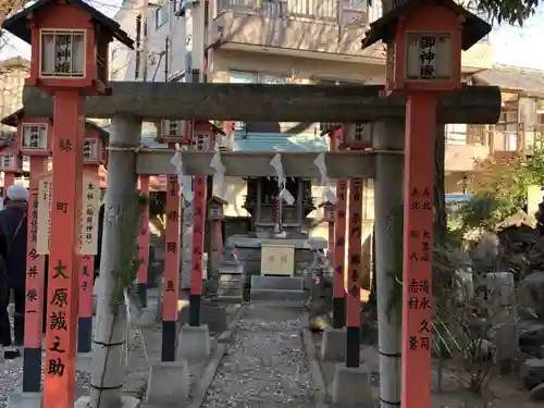 千住神社の鳥居