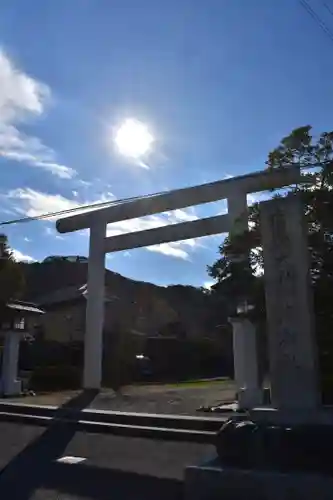 安房神社の鳥居