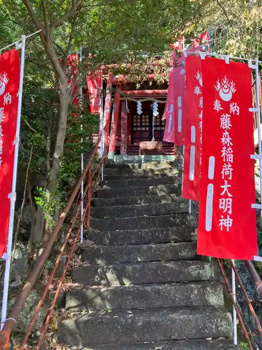 藤森稲荷神社の本殿・本堂
