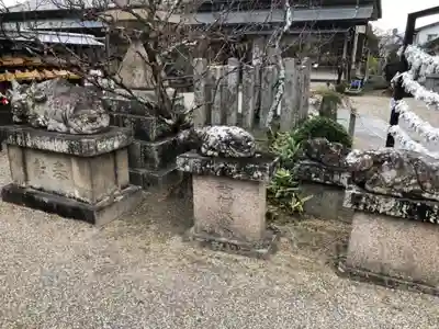 菅原天満宮(菅原神社)の狛犬