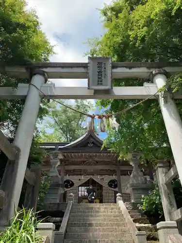 石都々古和気神社の鳥居