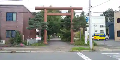 上川神社頓宮の鳥居