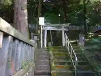 白山神社の鳥居