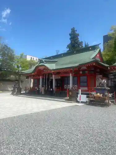深志神社の本殿・本堂