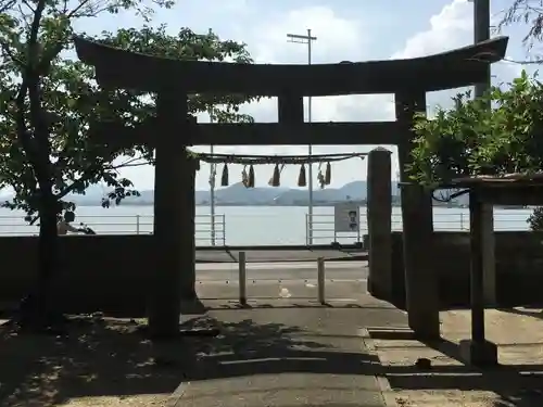 四所神社の鳥居