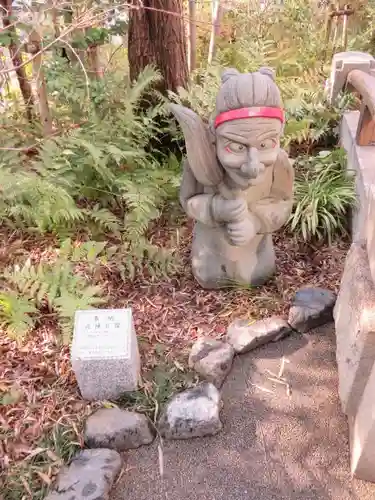 晴明神社の像