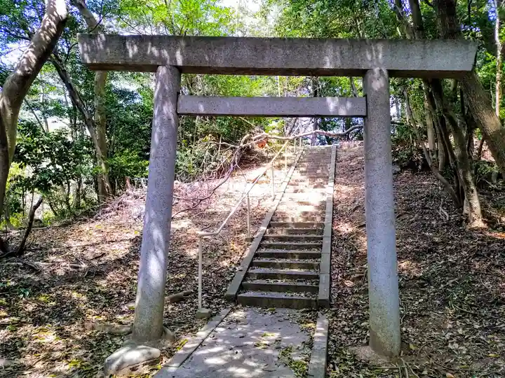 神明社(下村神明社)の鳥居