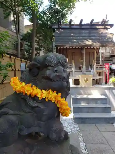 高円寺氷川神社の狛犬