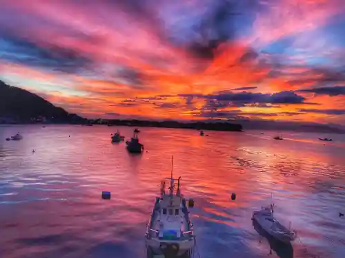 諸口神社の景色