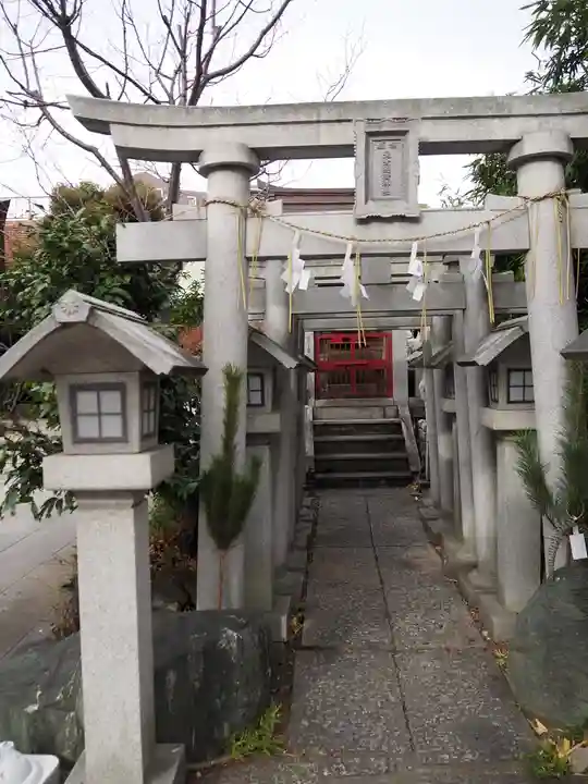 堀切天祖神社の鳥居