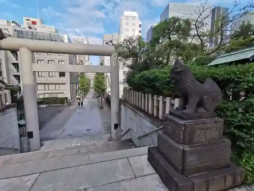 芝大神宮の鳥居
