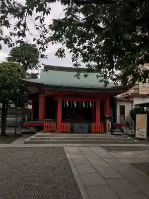 麻布氷川神社の本殿・本堂