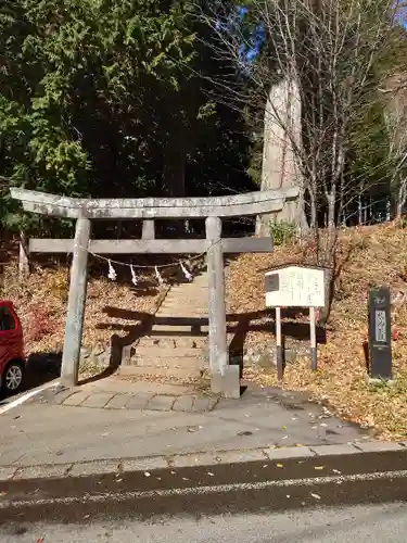 戸隠神社火之御子社の鳥居