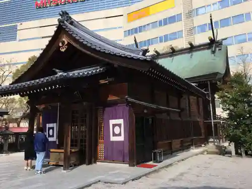 警固神社の本殿・本堂