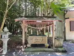 酒井神社の手水